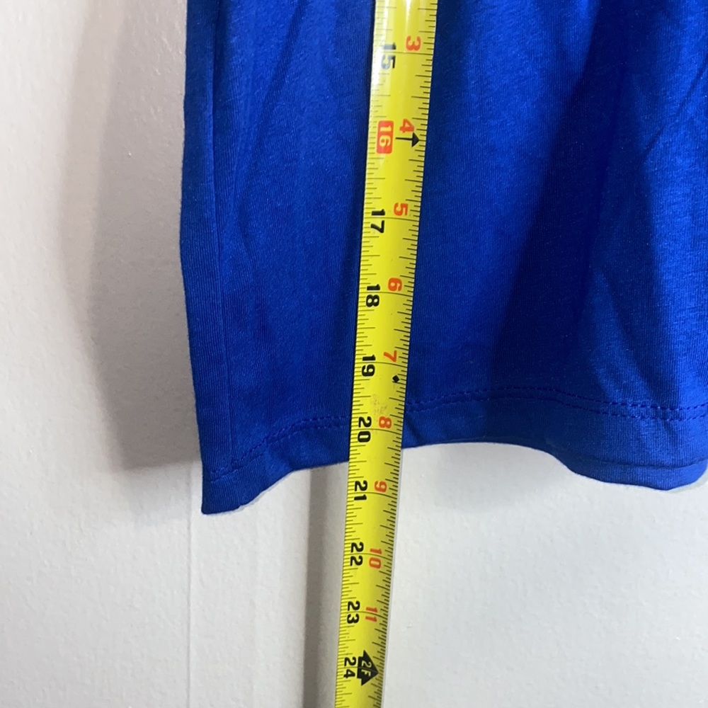 🎲Cropped royal blue short sleeved top! - Picture 6 of 7